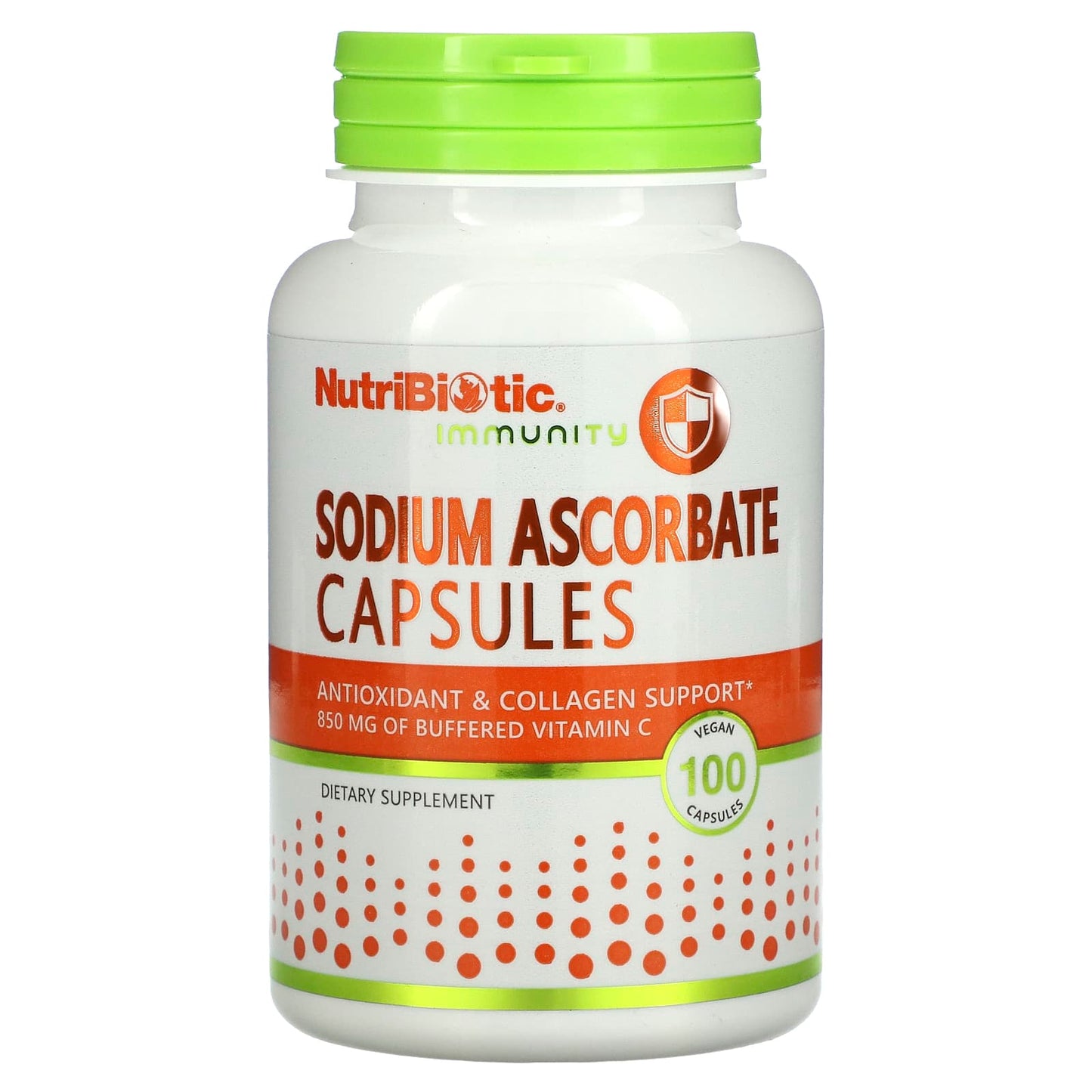 NutriBiotic-Immunity-Sodium Ascorbate-100 Vegan Capsules
