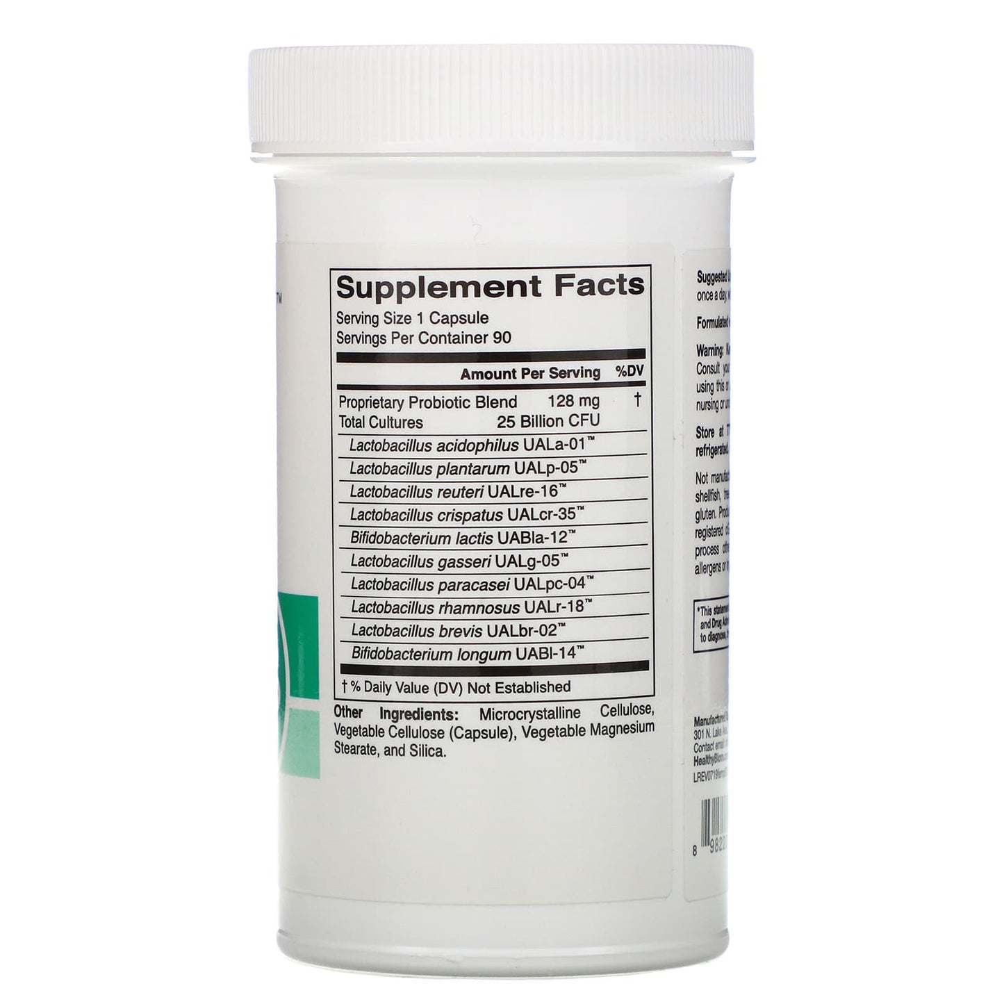 HealthyBiom, Feminine Support Probiotics, 25 Billion CFUs, 90 Veggie Capsules