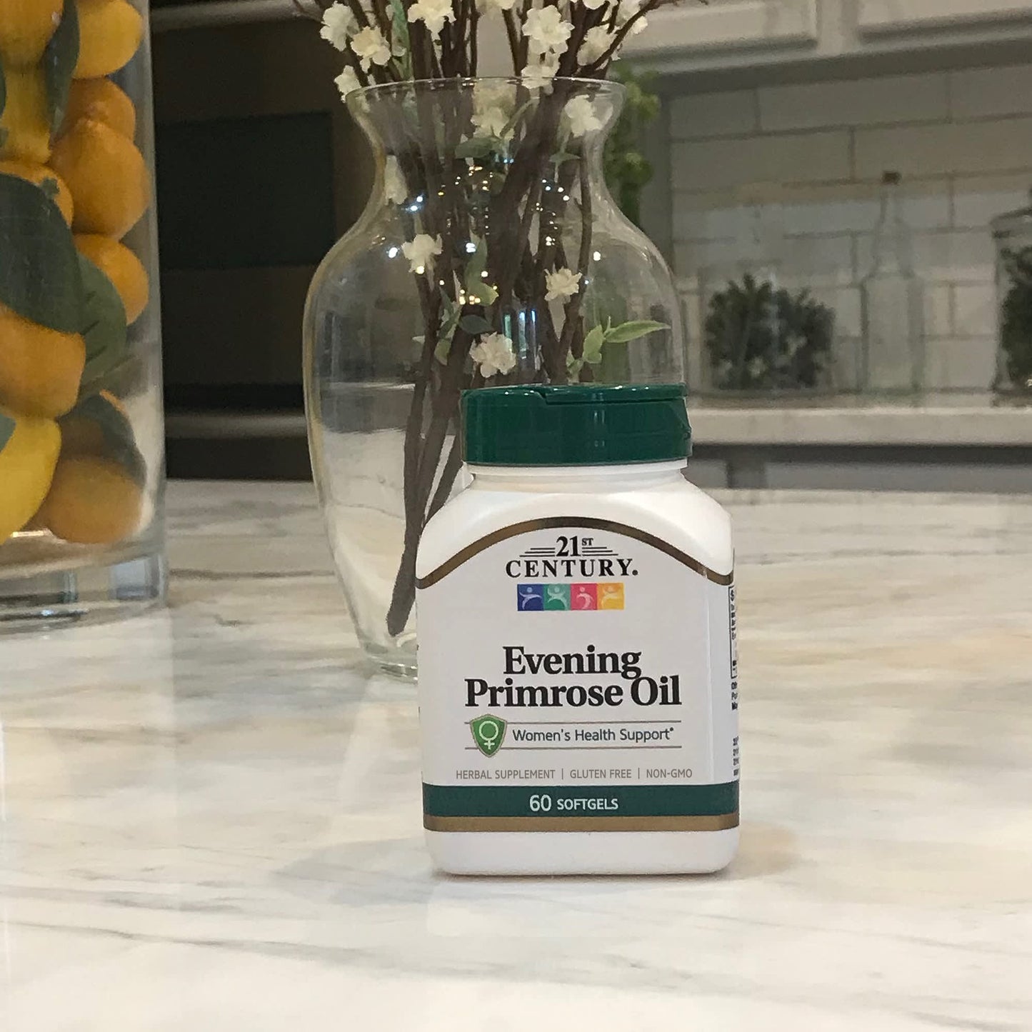 21st Century, Evening Primrose Oil, Women's Health Support, 60 Softgels