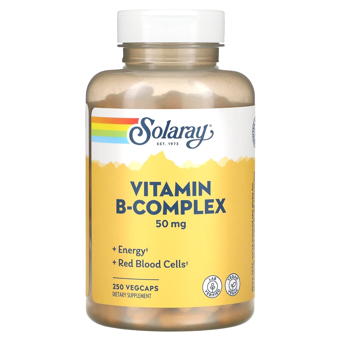 Solaray-Vitamin B-Complex-50 mg-250 VegCaps