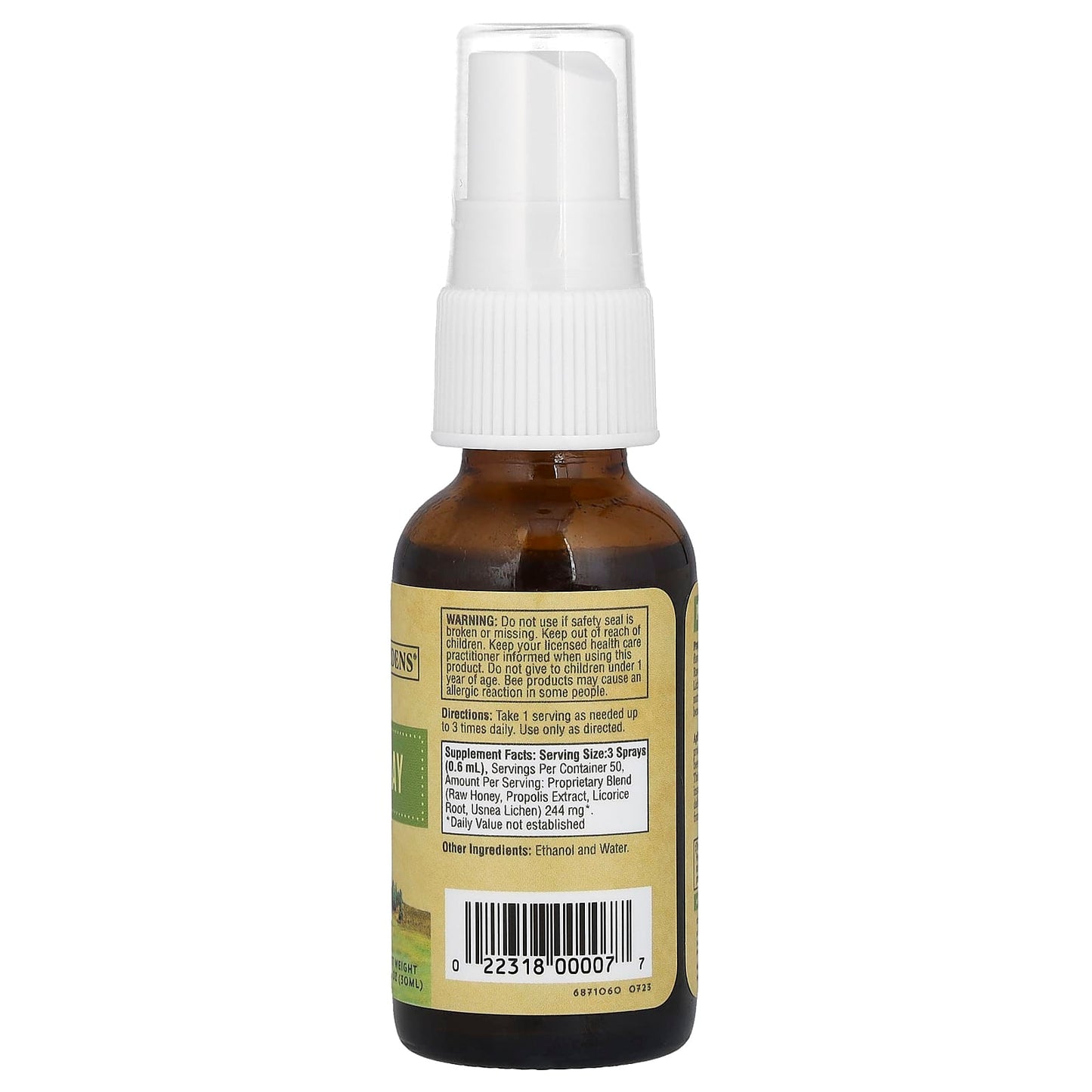 Honey Gardens, Propolis Spray, 1 fl oz (30 ml)