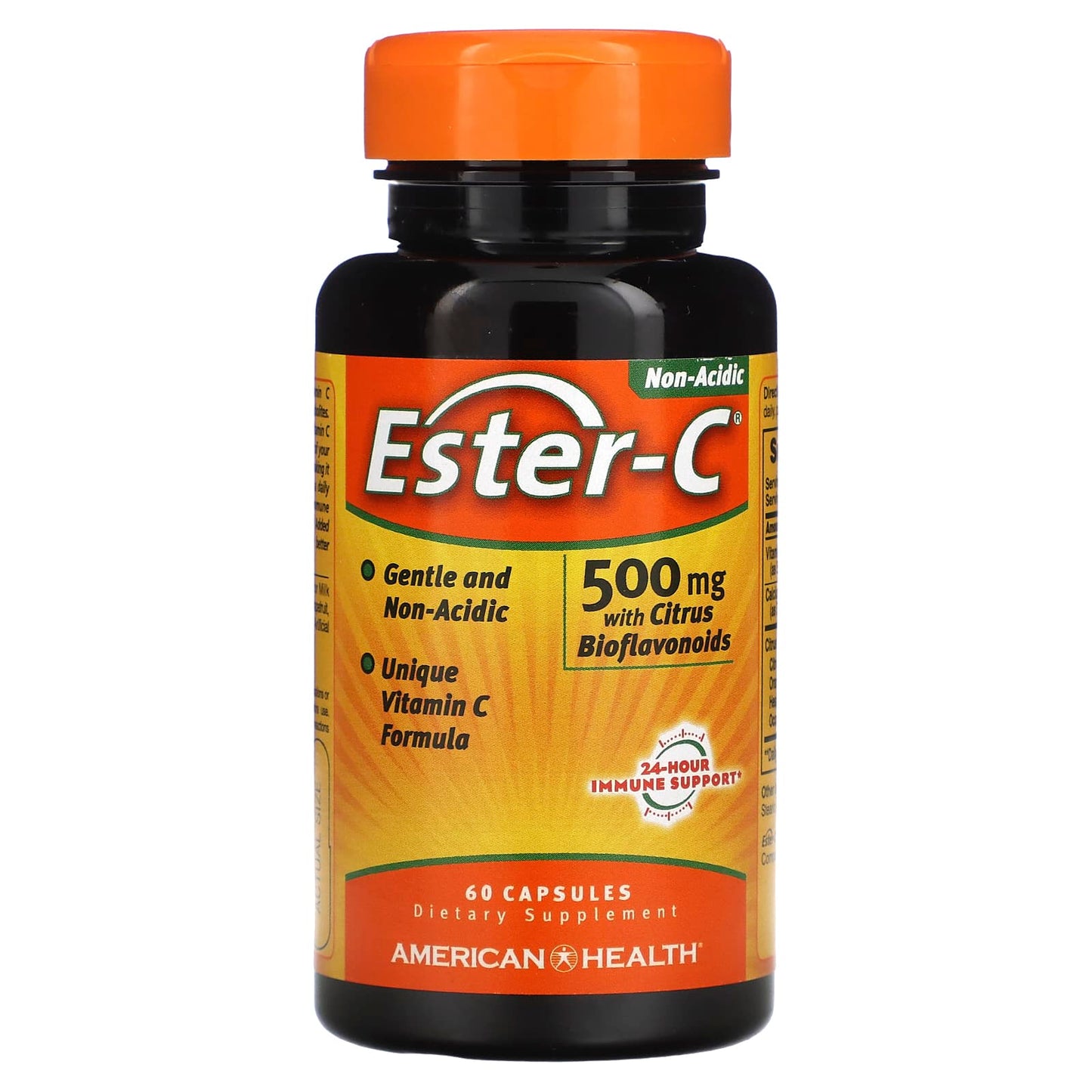 American Health-Ester-C with Citrus Bioflavonoids-500 mg-60 Capsules