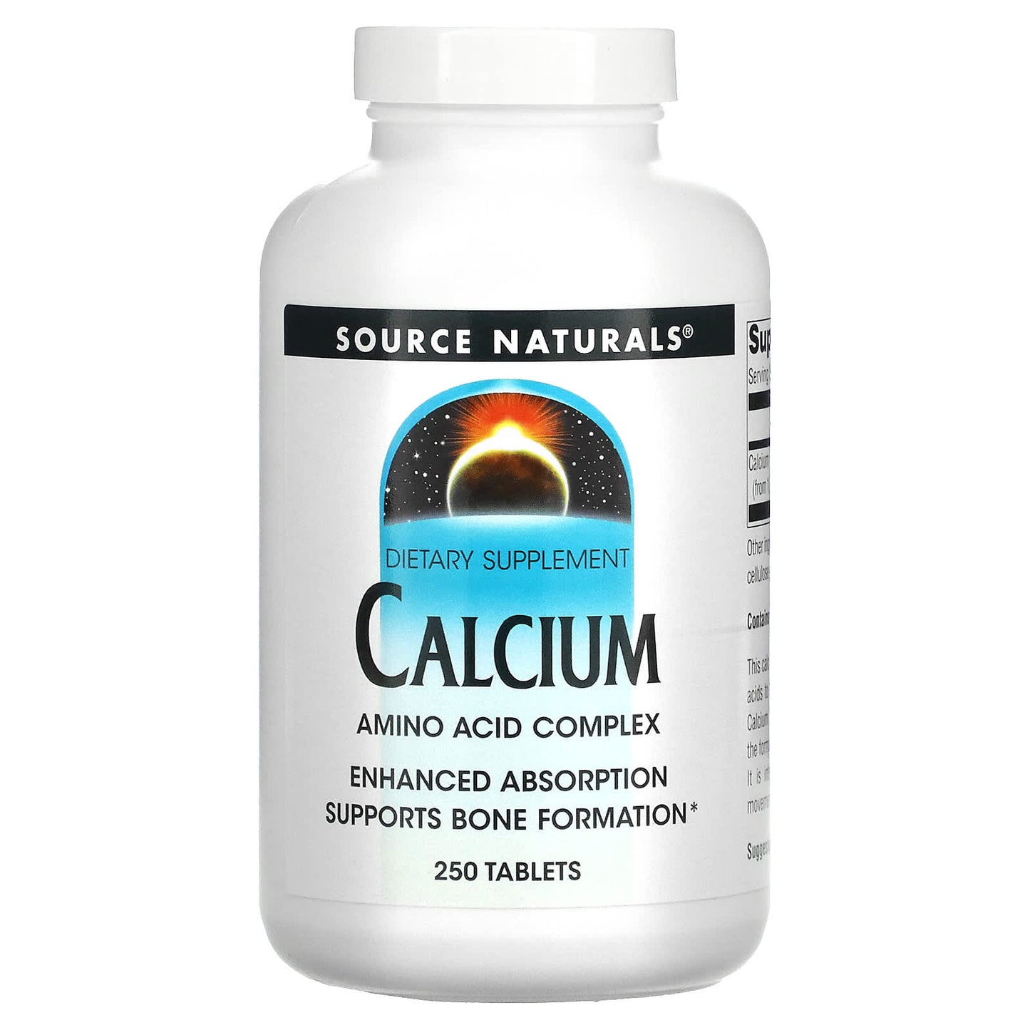 Source Naturals-Calcium-250 Tablets