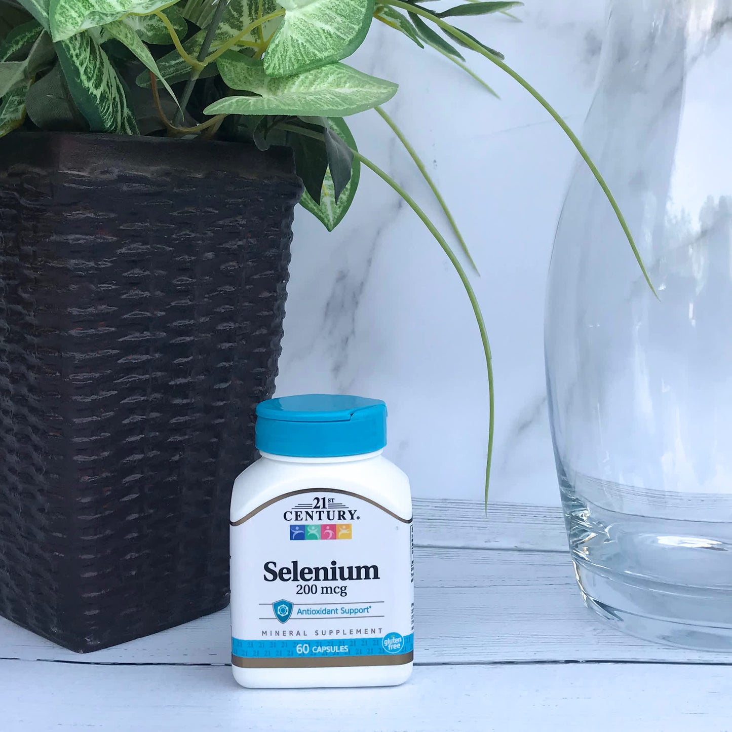 21st Century, Selenium, 200 mcg, 60 Capsules