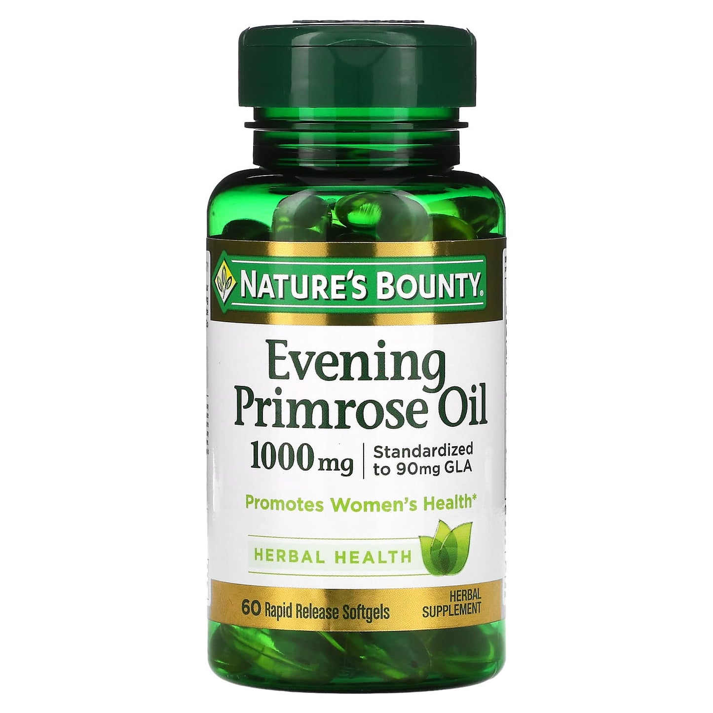 Nature's Bounty-Evening Primrose Oil-1,000 mg-60 Rapid Release Softgels