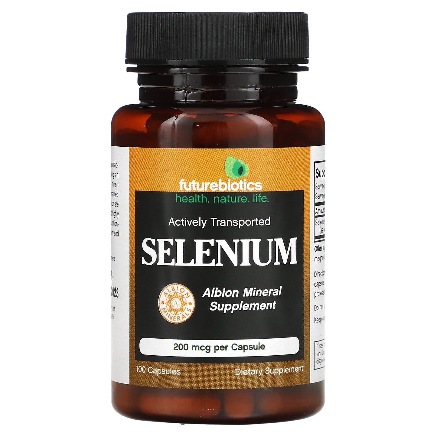 Futurebiotics-Selenium-200 mcg-100 Capsules