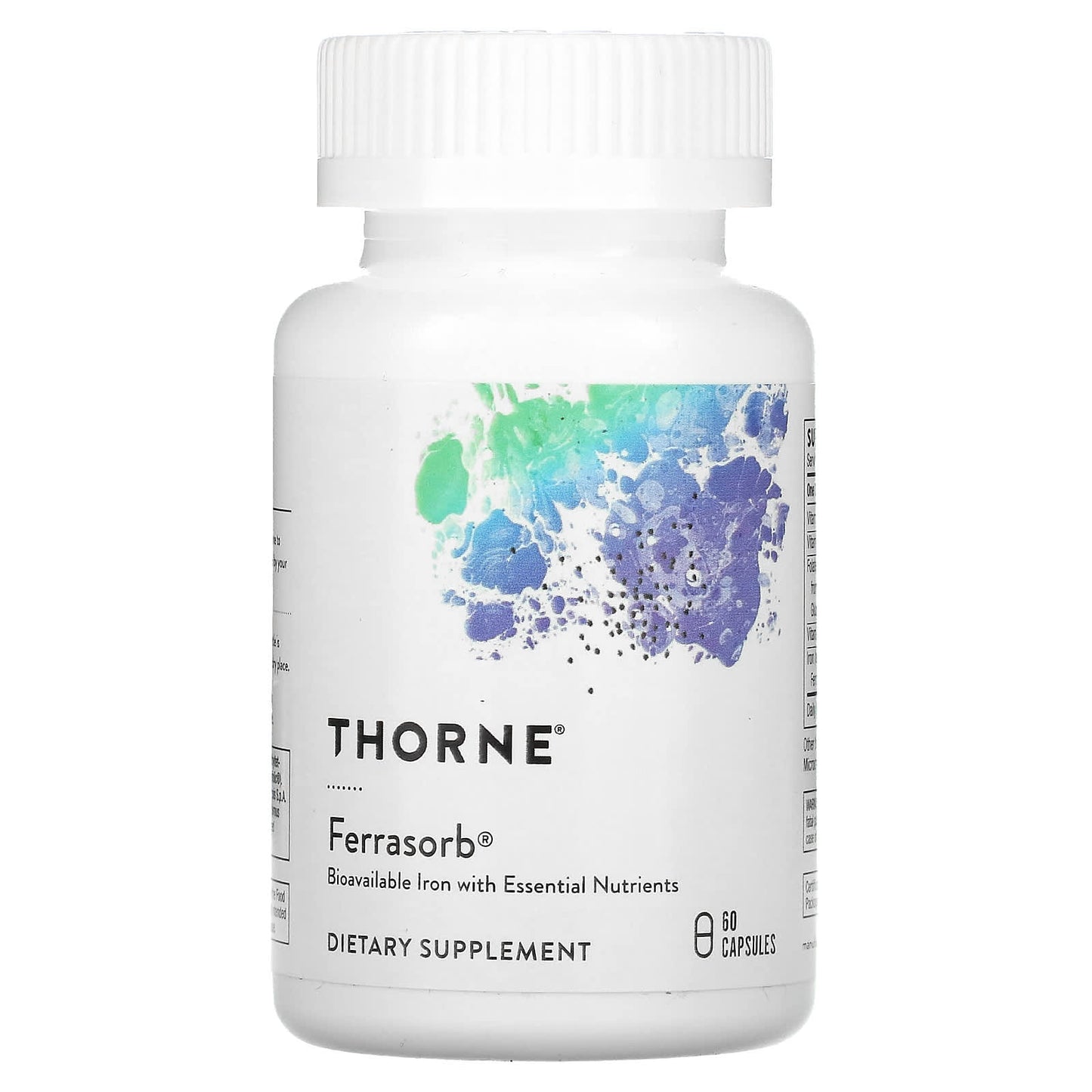 Thorne-Ferrasorb-60 Capsules