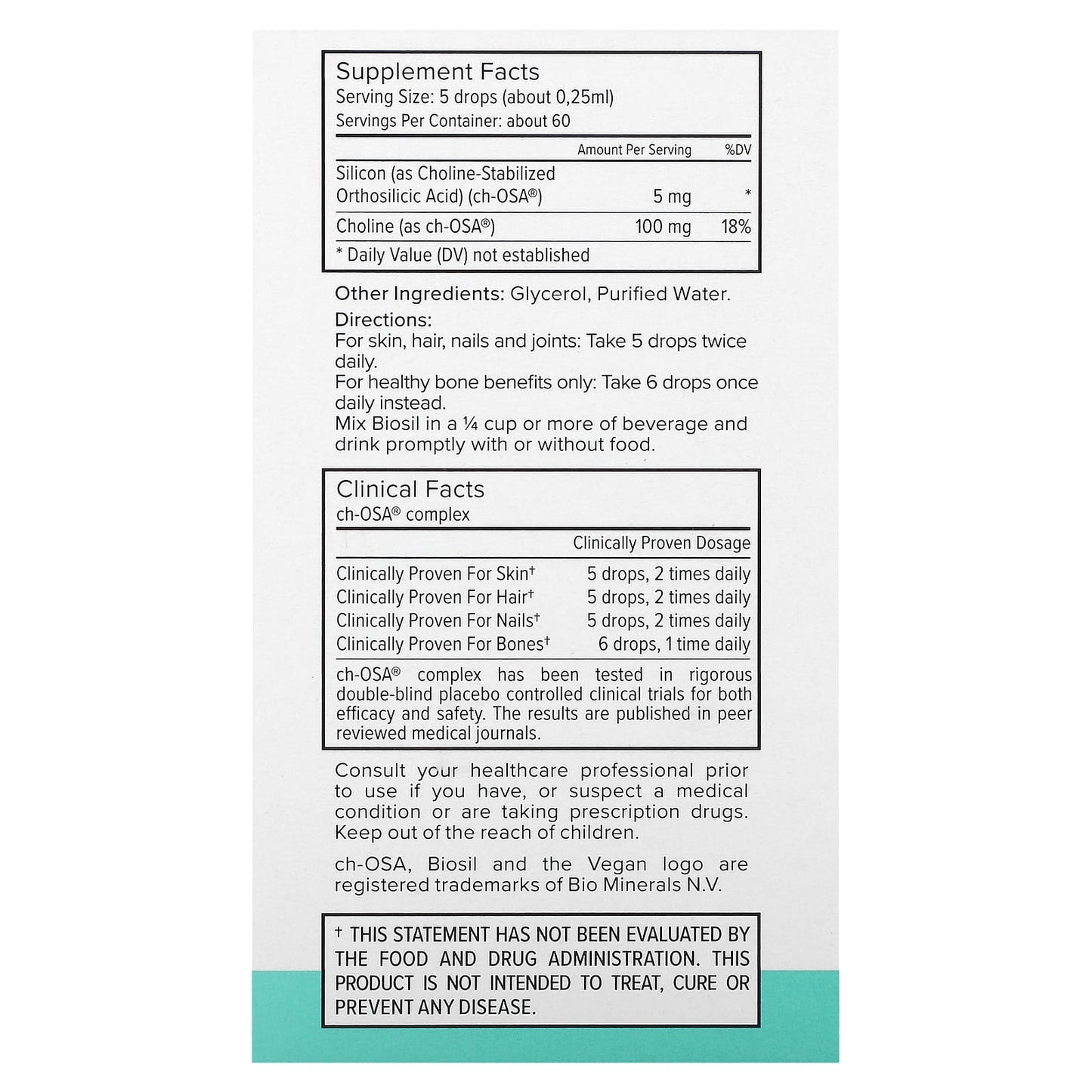 BioSil, ch-OSA, Collagen Generator, 15 ml drops