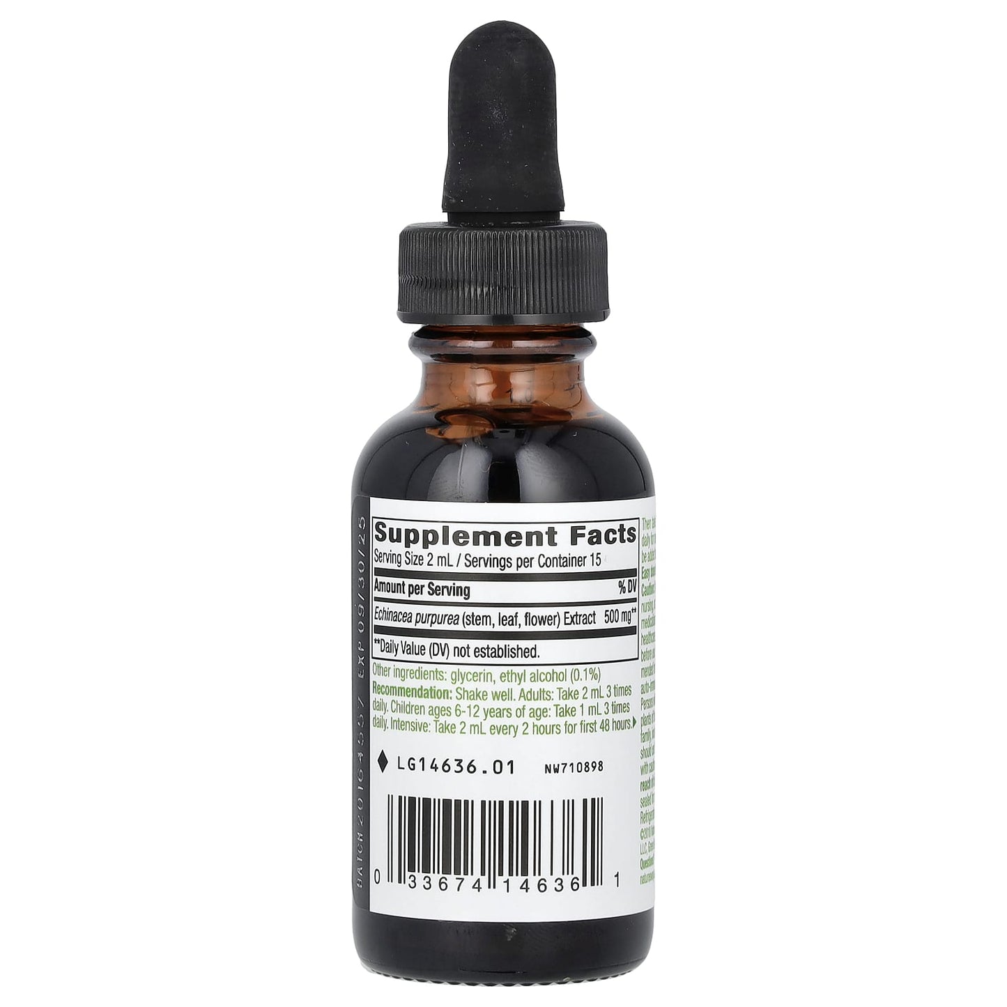 Nature's Way, Echinacea, 500 mg, 1 fl oz (30 ml)