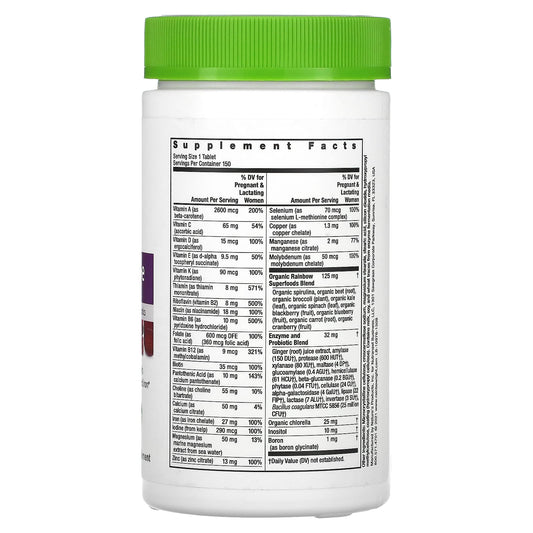 Rainbow Light, Prenatal One Multivitamin, 150 Tablets