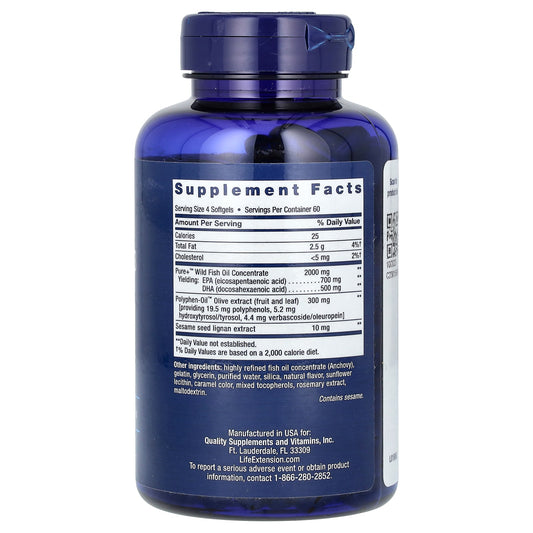 Life Extension, Super Omega-3, 240 Softgels