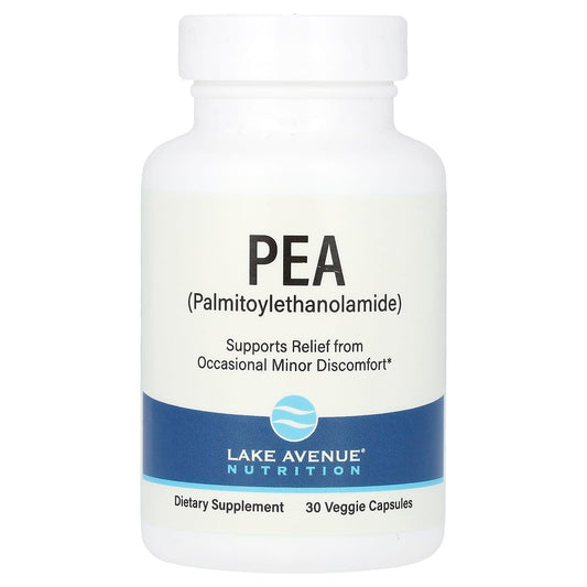 Lake Avenue Nutrition-PEA (Palmitoylethanolamide)-30 Veggie Capsules