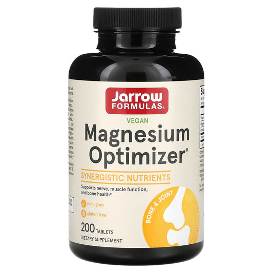 Jarrow Formulas-Vegan Magnesium Optimizer-200 Tablets