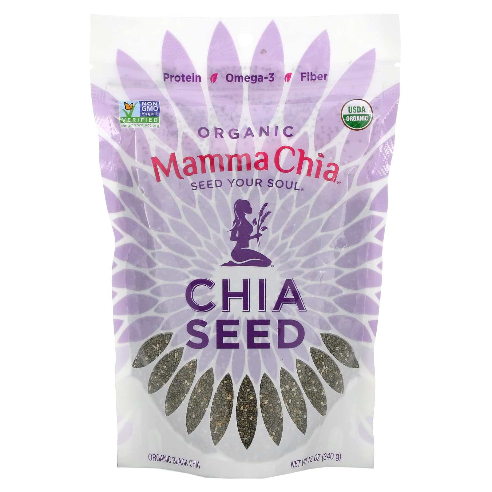 Mamma Chia-Organic Chia Seed-12 oz (340 g)