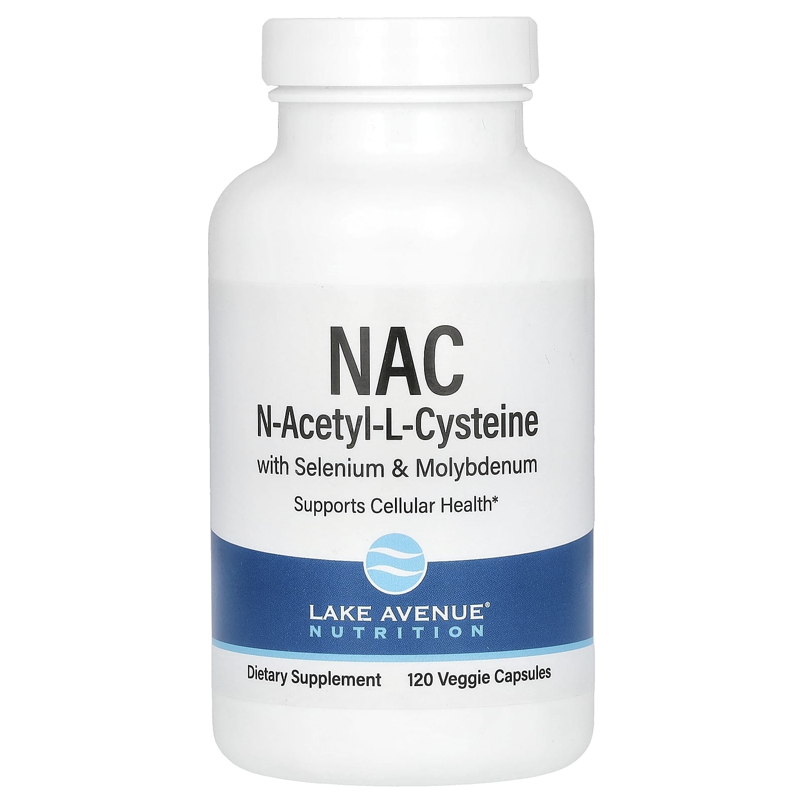 Lake Avenue Nutrition-N-Acetyl-L-Cysteine-600 mg-120 Veggie Capsules
