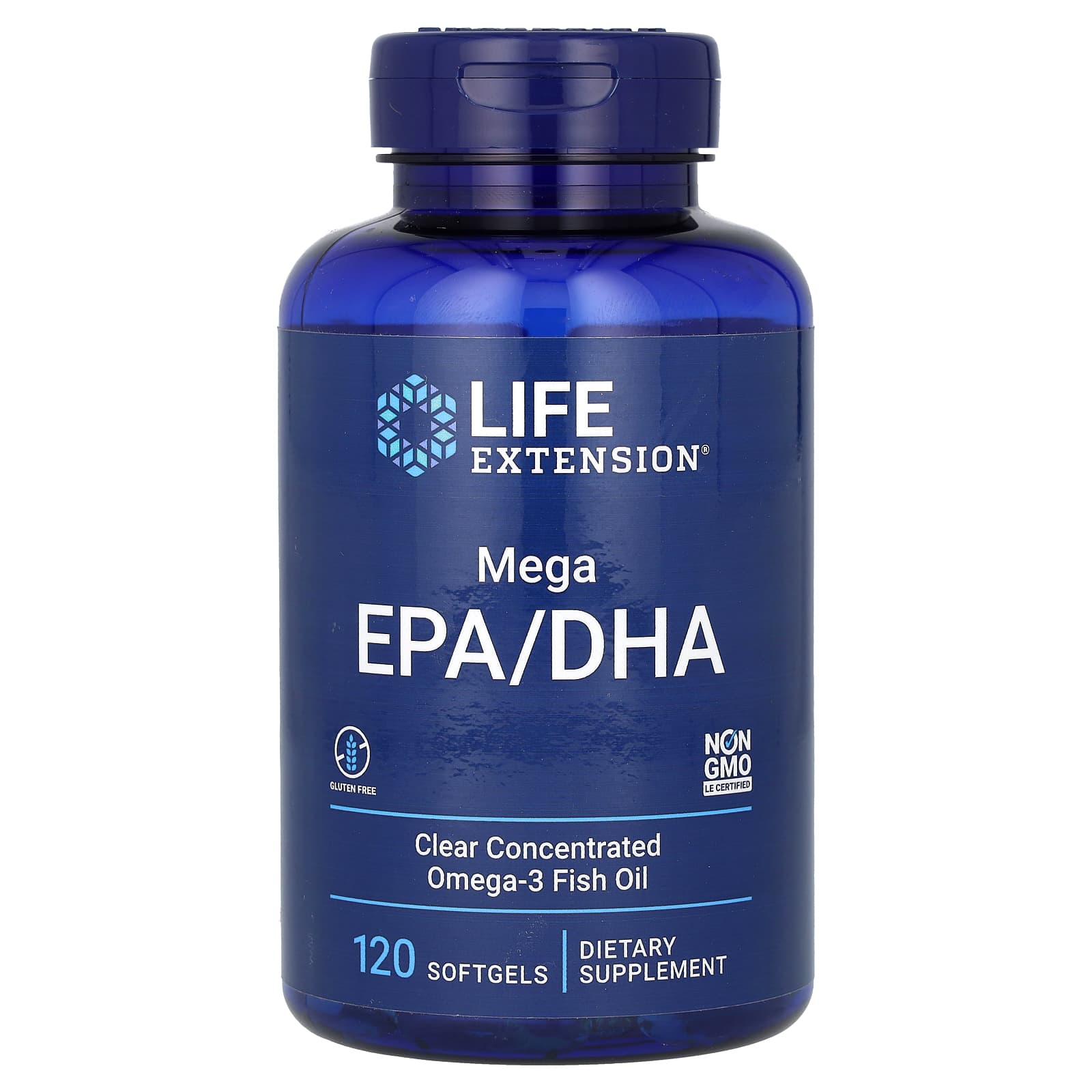 Life Extension-Mega EPA/DHA-120 Softgels