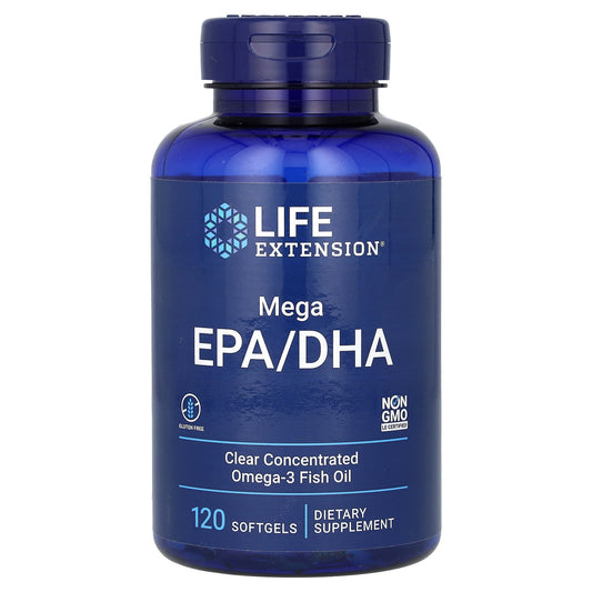 Life Extension-Mega EPA/DHA-120 Softgels