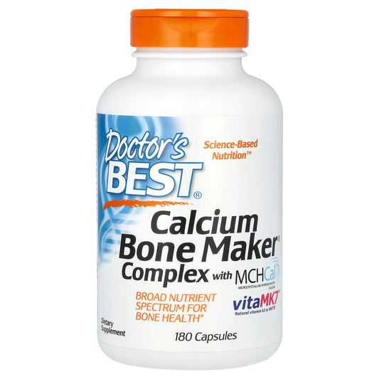 Doctor's Best-Calcium Bone Maker Complex with MCHCal -180 Capsules