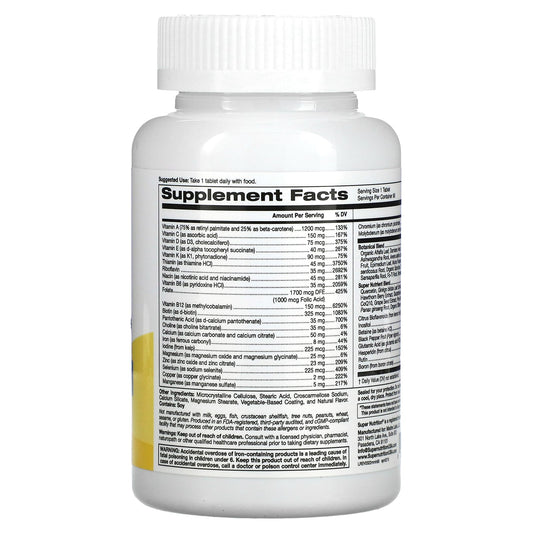 Super Nutrition, SimplyOne, Men's Multivitamin + Supporting Herbs, 90 Tablets