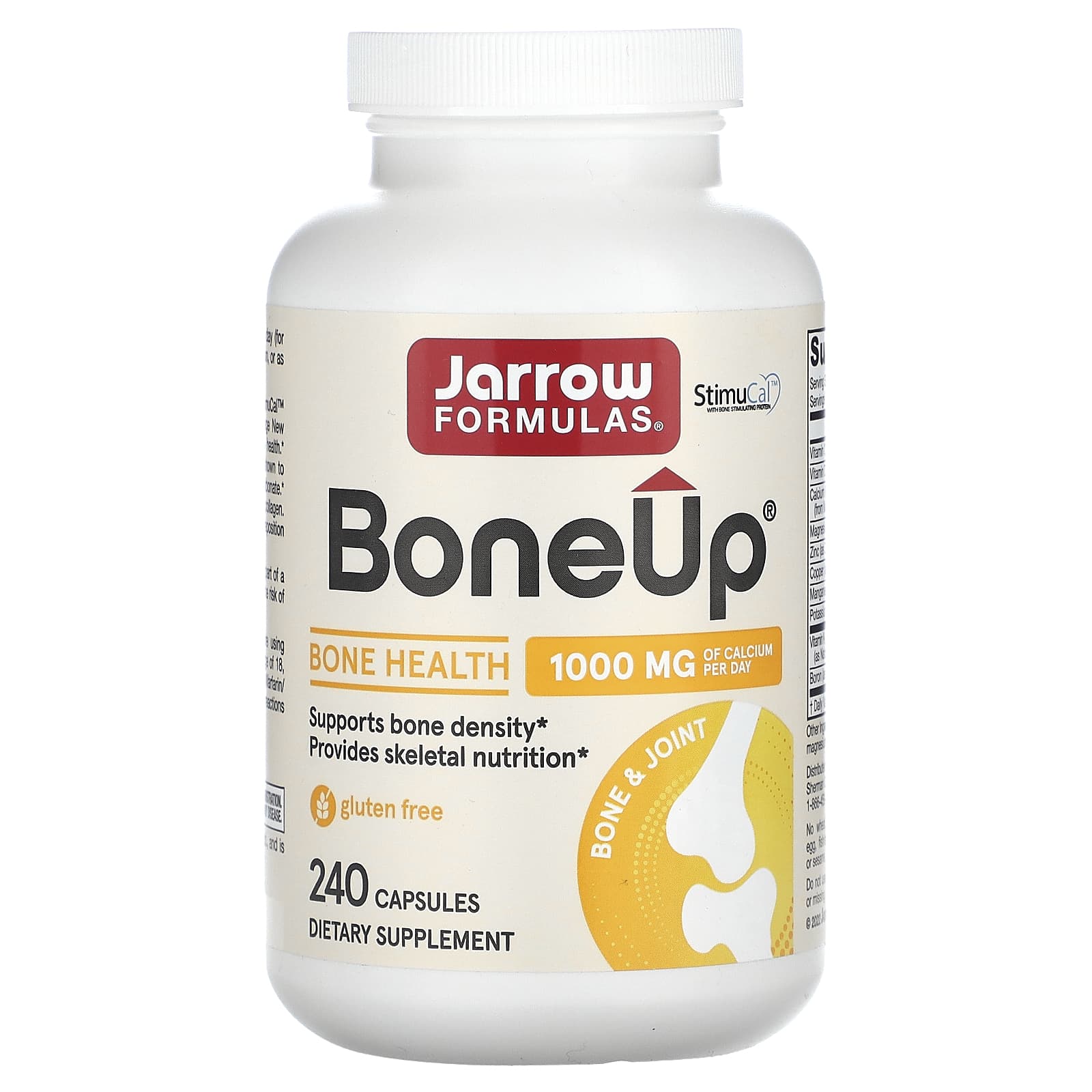 Jarrow Formulas-BoneUp-1,000 mg-240 Capsules