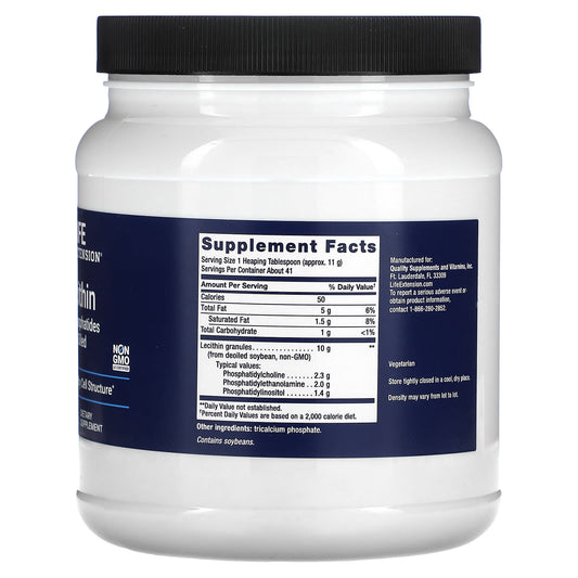 Life Extension, Lecithin, 16 oz (454 g)