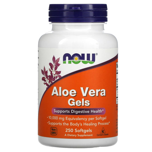 NOW Foods-Aloe Vera Gels-250 Softgels