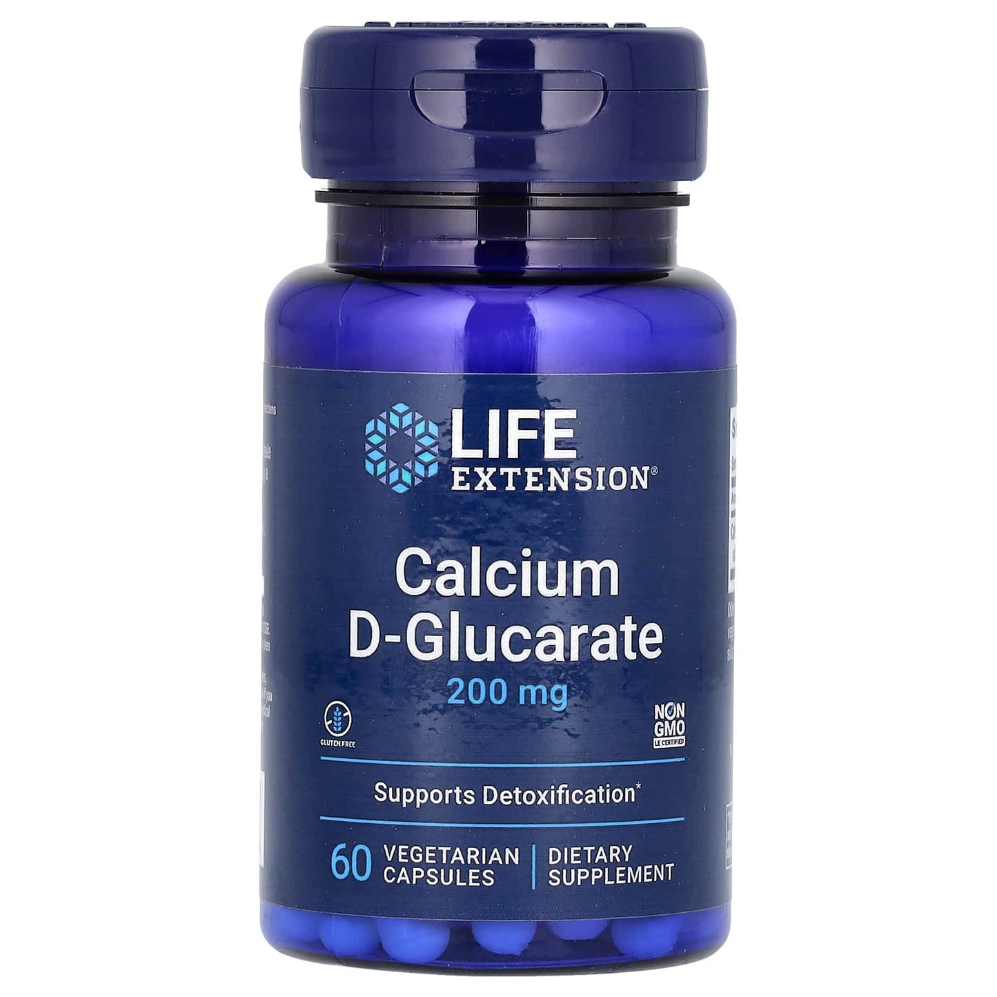 Life Extension-Calcium D-Glucarate-200 mg-60 Vegetarian Capsules