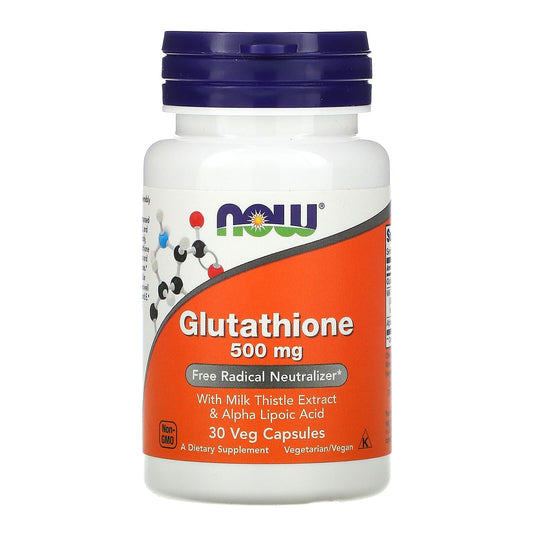 NOW Foods-Glutathione-500 mg-30 Veg Capsules