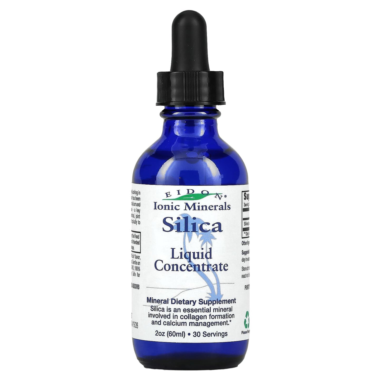 Eidon Ionic Minerals-Silica-Liquid Concentrate-2 oz (60 ml)