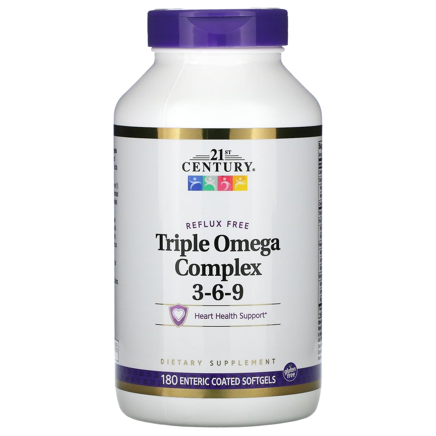 21st Century-Triple Omega Complex 3-6-9-180 Enteric Coated Softgels