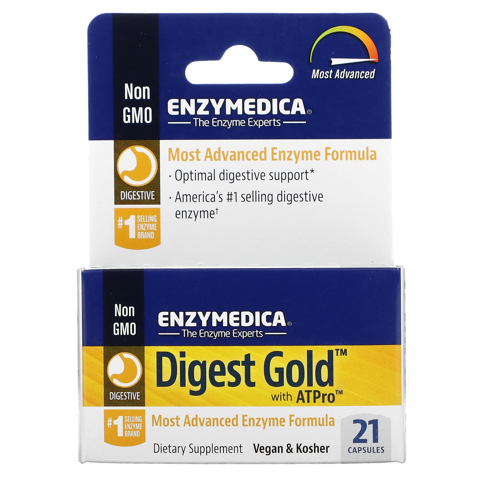 Enzymedica-Digest Gold with ATPro-21 Capsules