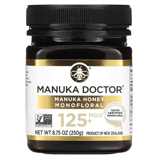 Manuka Doctor-Manuka Honey Monofloral-MGO 125+-8.75 oz (250 g)