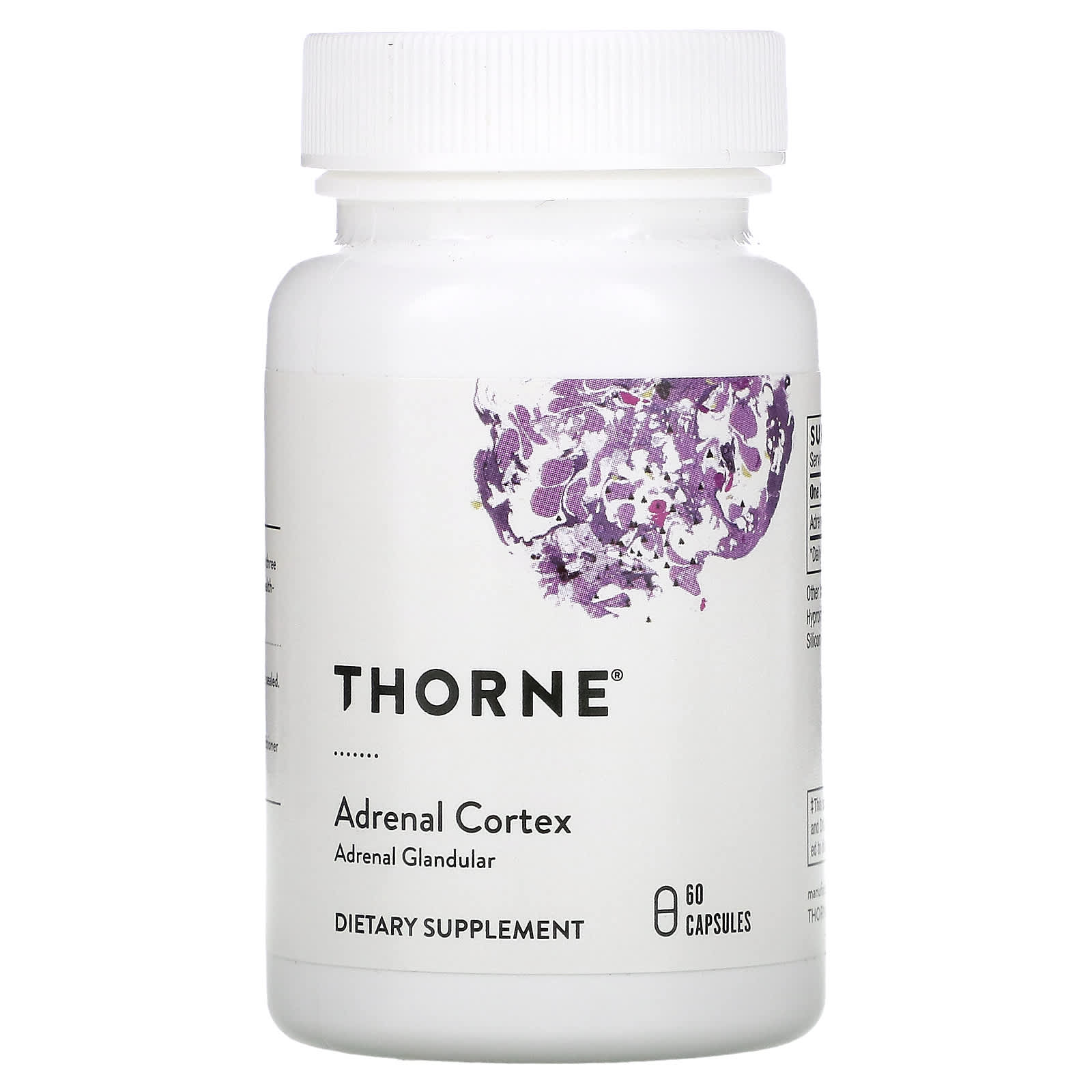 Thorne-Adrenal Cortex-60 Capsules