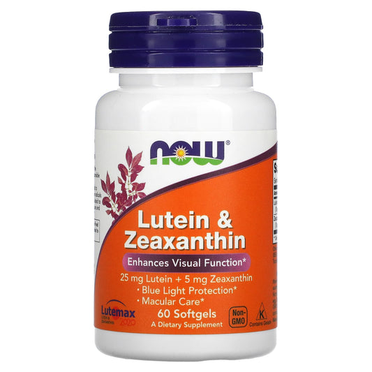 NOW Foods-Lutein & Zeaxanthin-60 Softgels