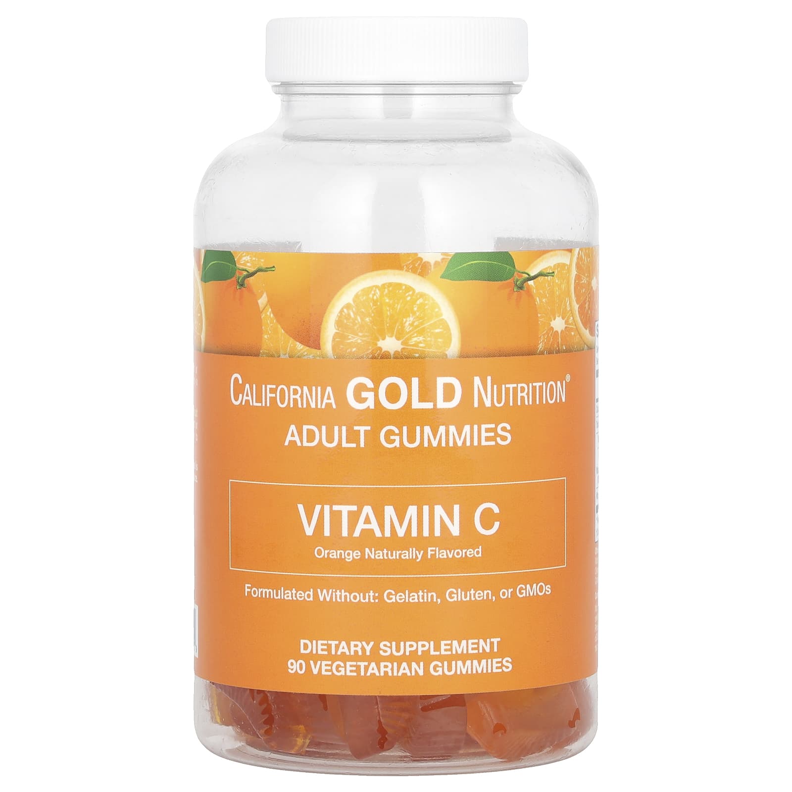 California Gold Nutrition-Vitamin C Gummies-90 Gummies