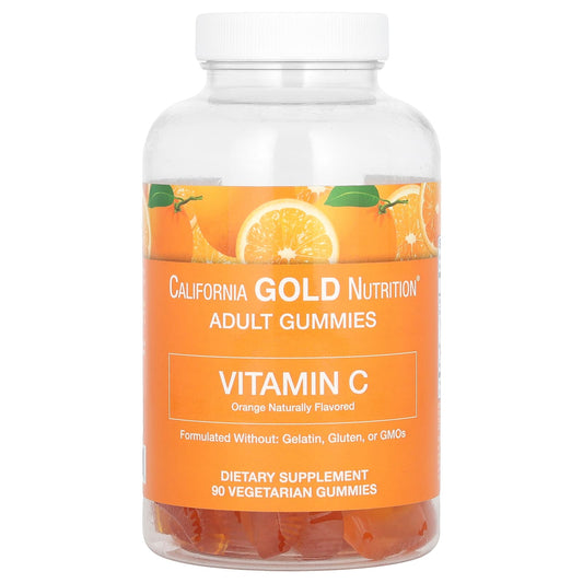 California Gold Nutrition-Vitamin C Gummies-90 Gummies