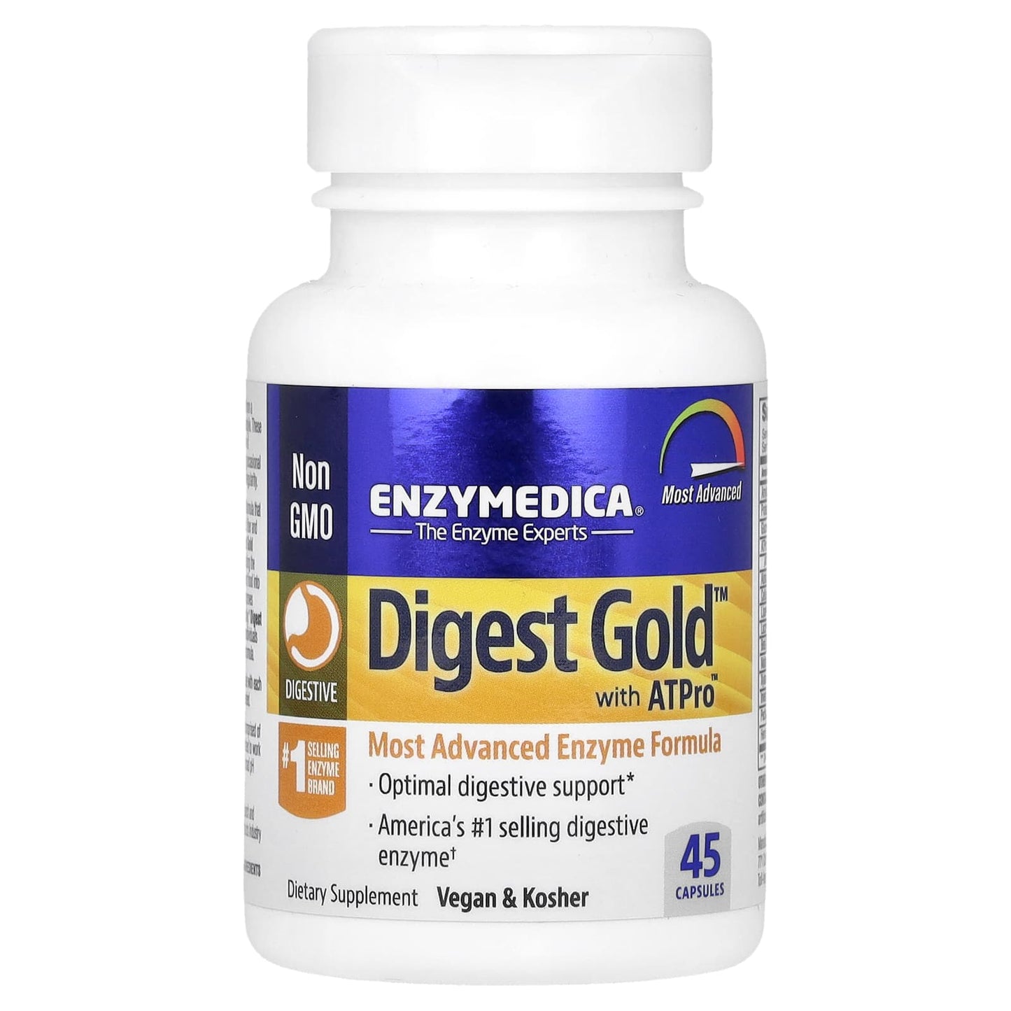 Enzymedica-Digest Gold with ATPro-45 Capsules