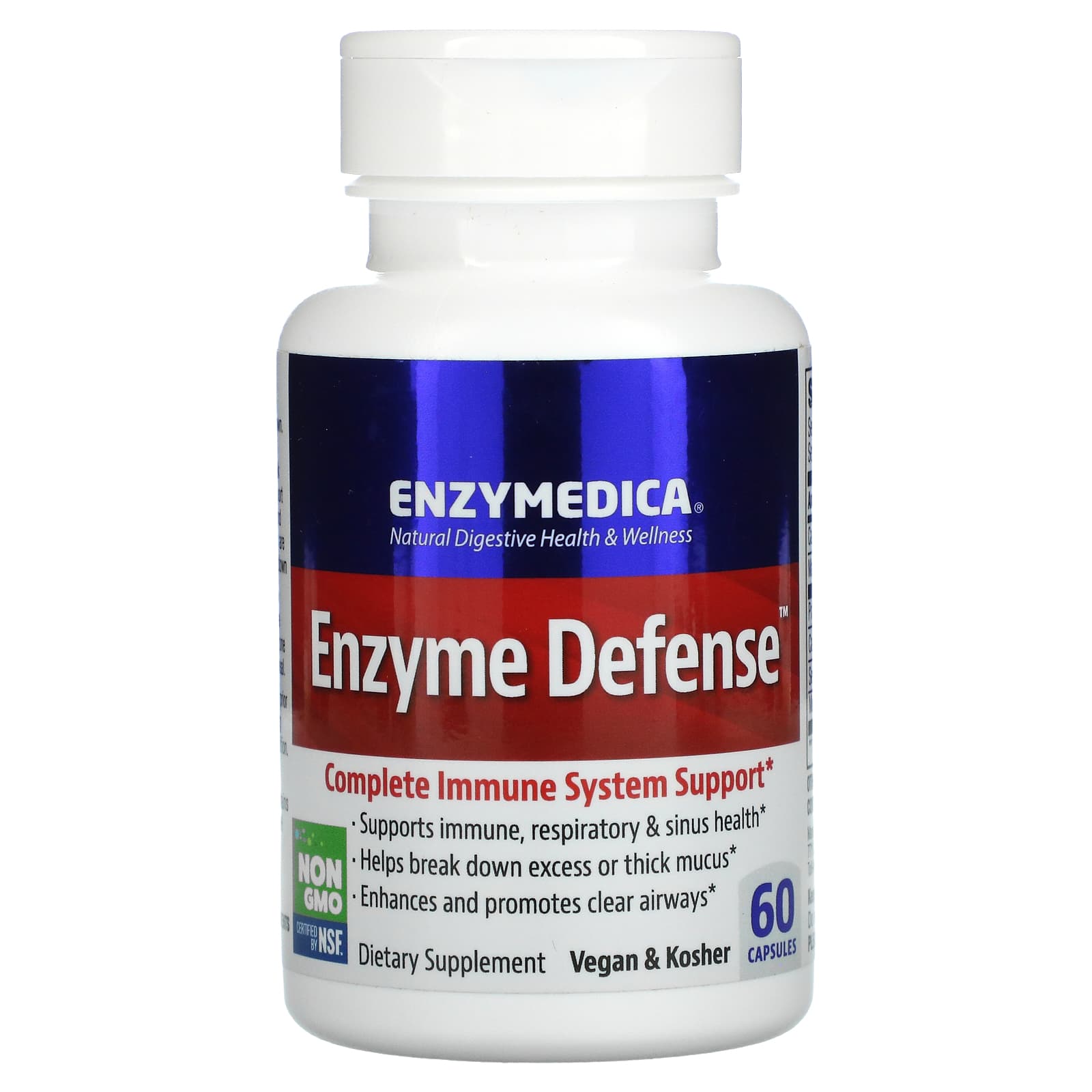 Enzymedica-Enzyme Defense-60 Capsules