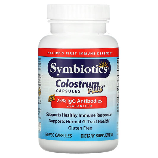Symbiotics-Colostrum Plus-120 Veg Capsules