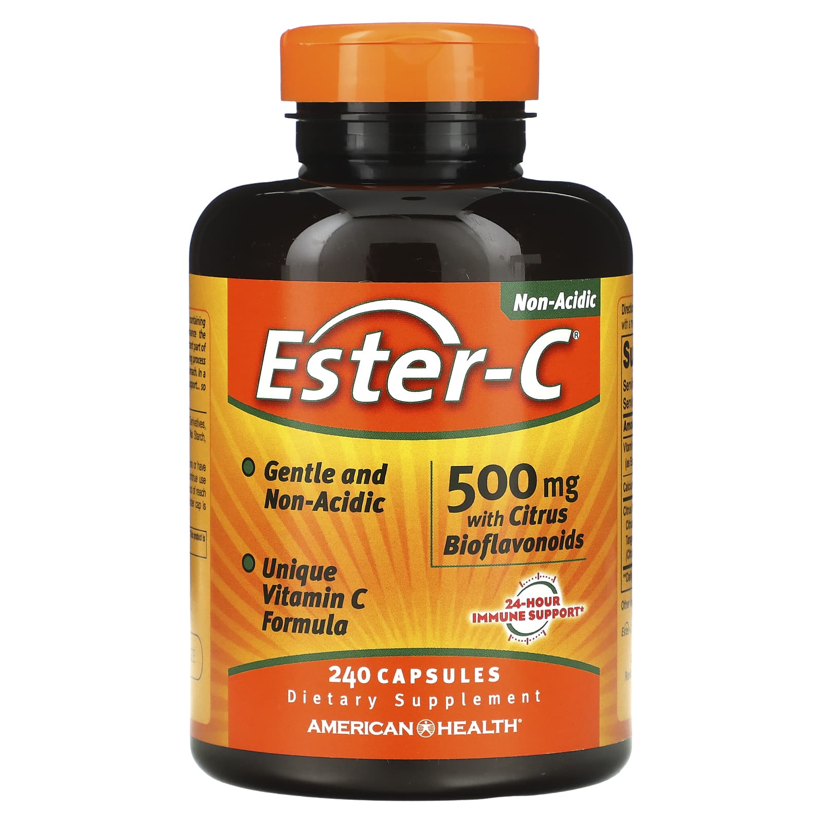 American Health-Ester-C with Citrus Bioflavonoids-500 mg-240 Capsules