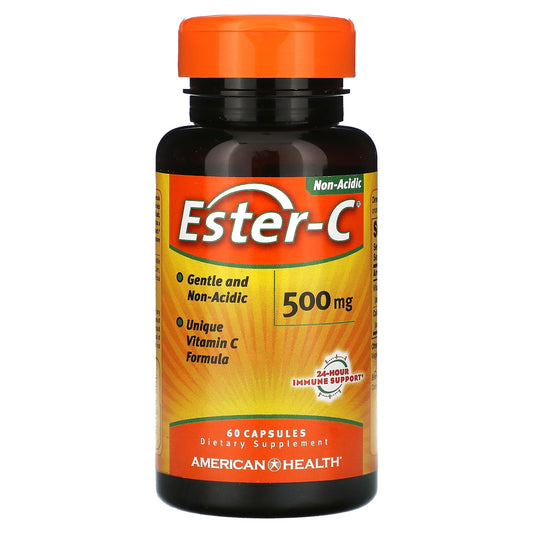 American Health-Ester-C-500 mg-60 Capsules