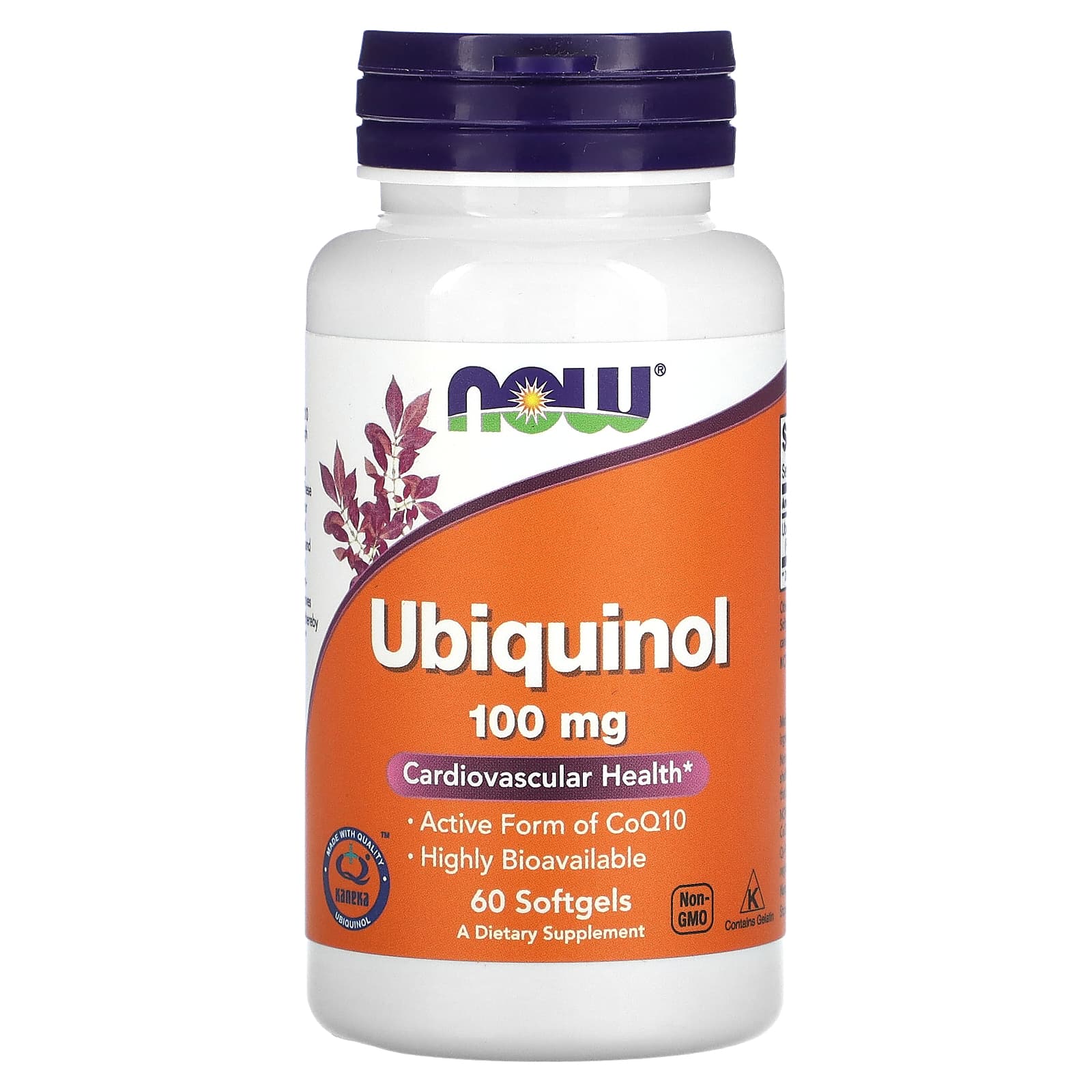 NOW Foods-Ubiquinol-100 mg-60 Softgels