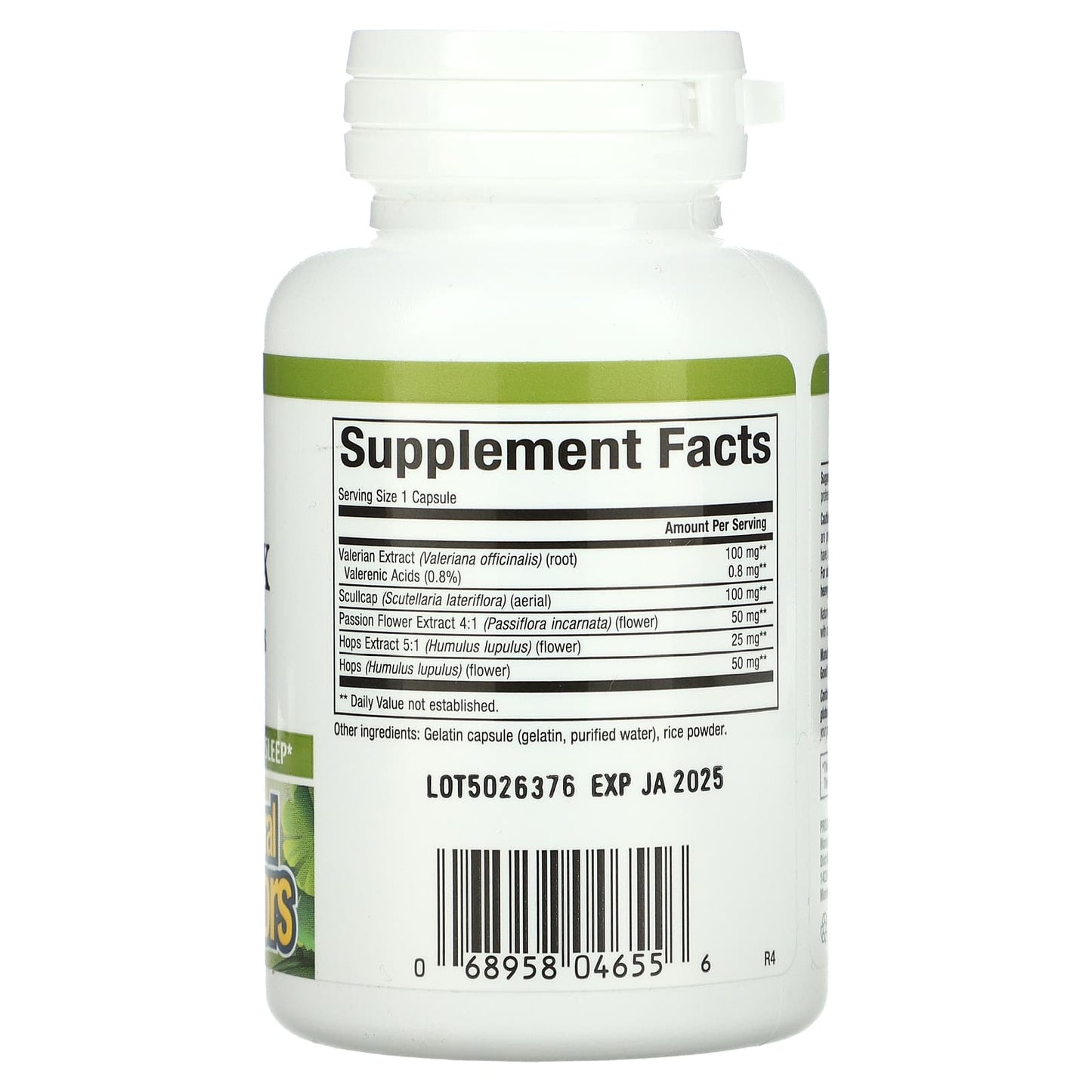 Natural Factors, Sleep Relax with Valerian & Hops, 90 Capsules
