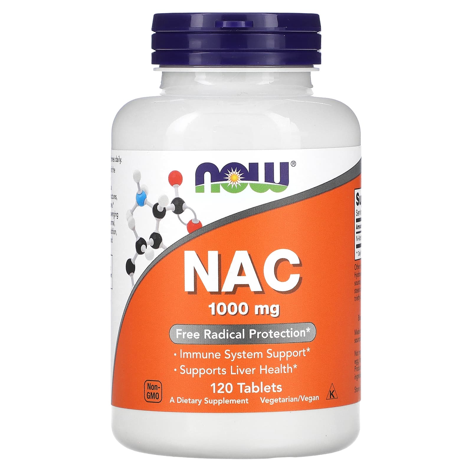 NOW Foods-NAC-1,000 mg-120 Tablets