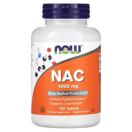 NOW Foods-NAC-1,000 mg-120 Tablets