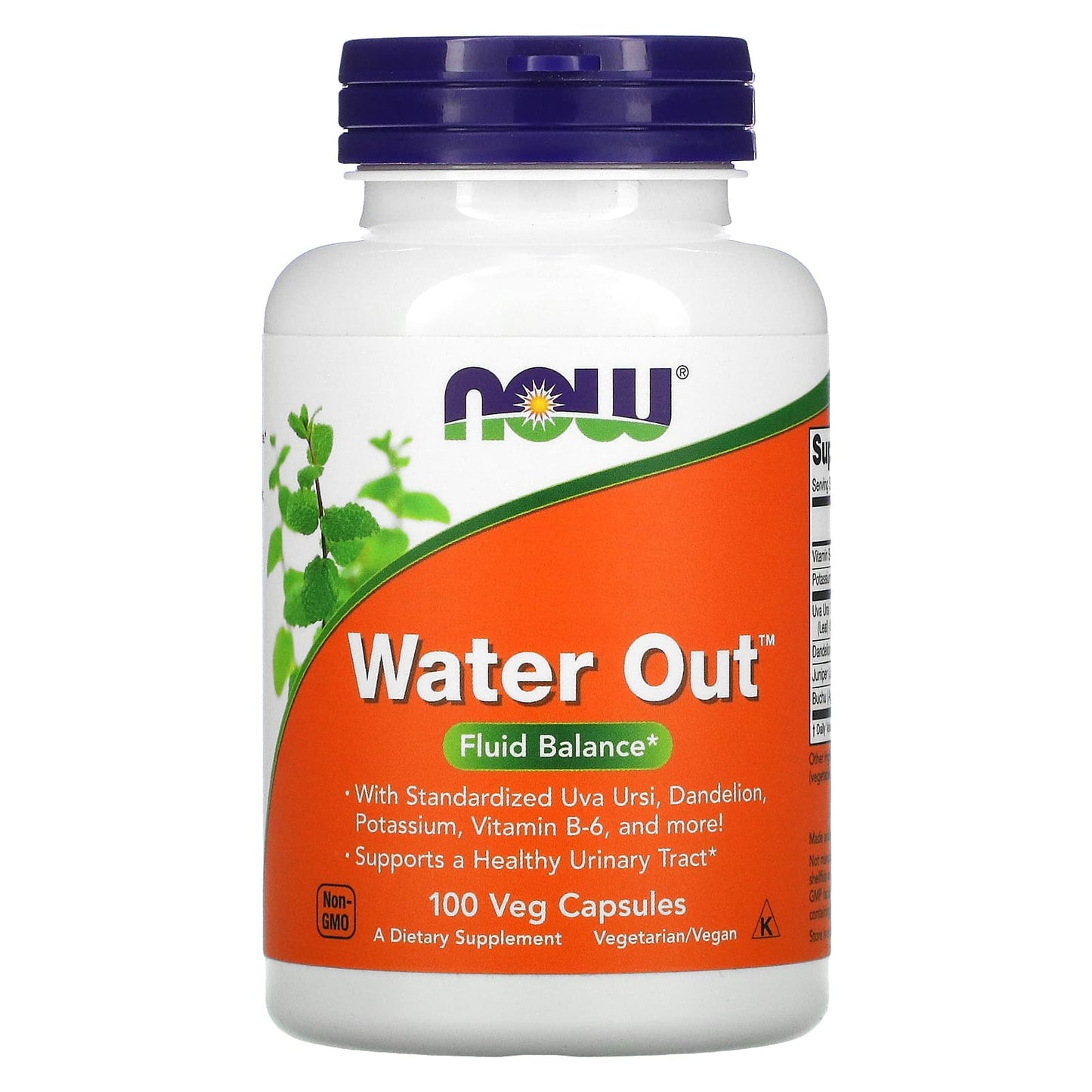 NOW Foods-Water Out-Fluid Balance-100 Veg Capsules