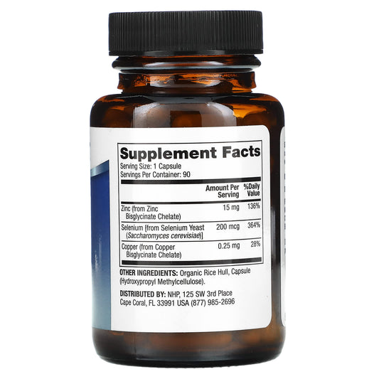 Dr. Mercola, Zinc Plus Selenium, 90 Capsules