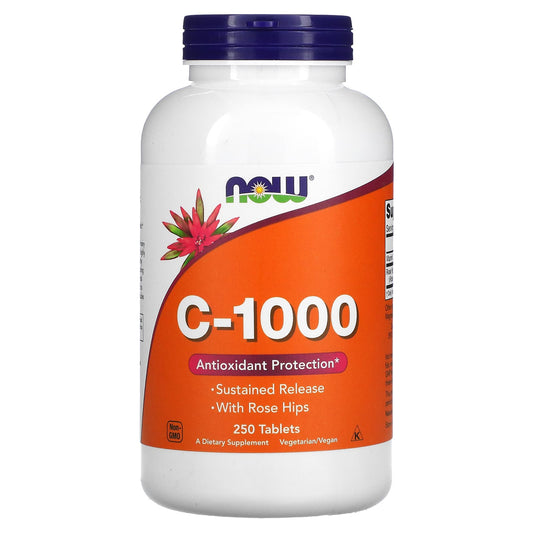 NOW Foods-C-1000-250 Tablets