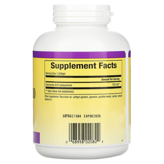 Natural Factors, Coenzyme Q10, 100 mg, 240 Softgels