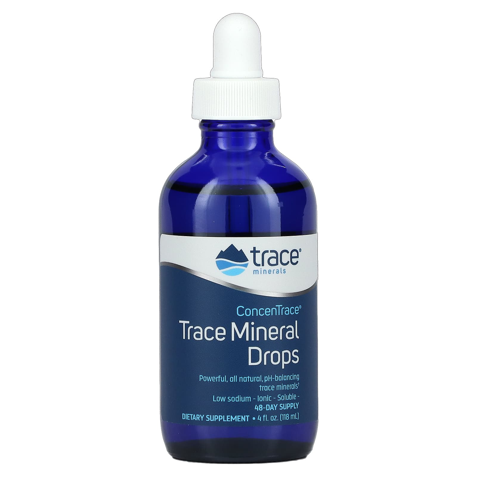 Trace Minerals ®-ConcenTrace-Trace Mineral Drops-4 fl oz (118 ml)